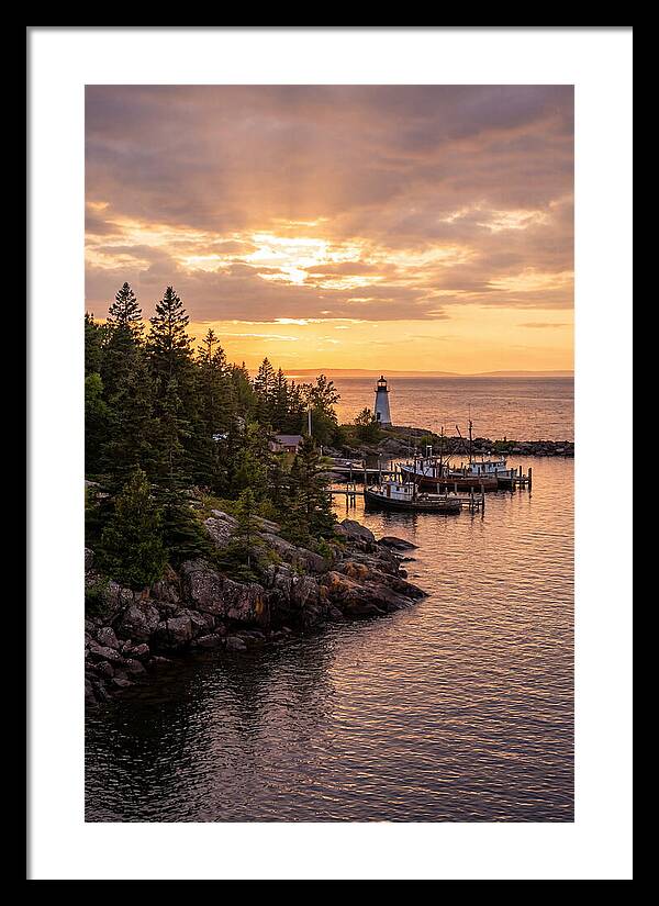 Tettegouche Harbor Sunset