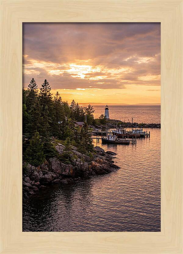 Tettegouche Harbor Sunset