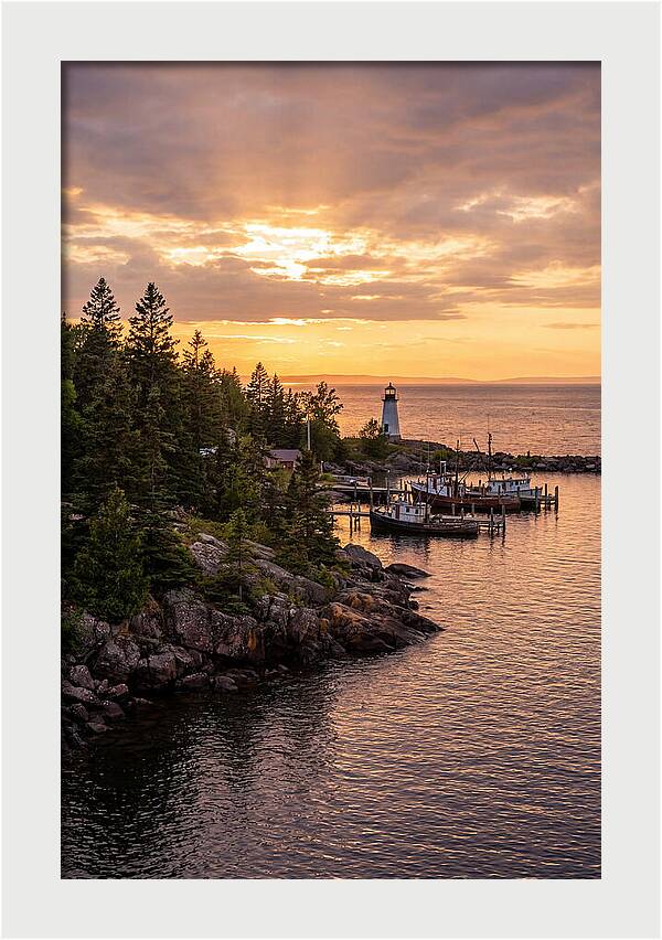 Tettegouche Harbor Sunset