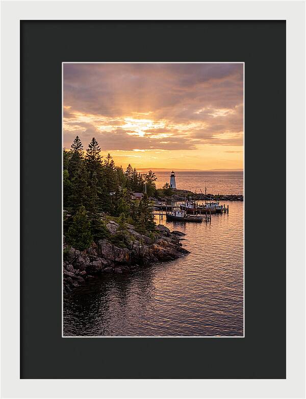 Tettegouche Harbor Sunset