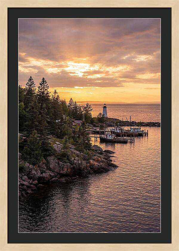 Tettegouche Harbor Sunset