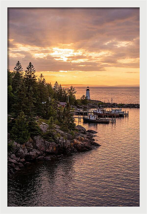 Tettegouche Harbor Sunset