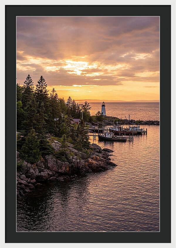 Tettegouche Harbor Sunset