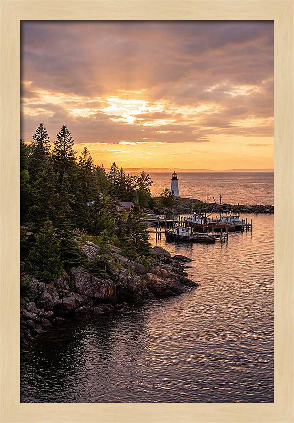 Tettegouche Harbor Sunset