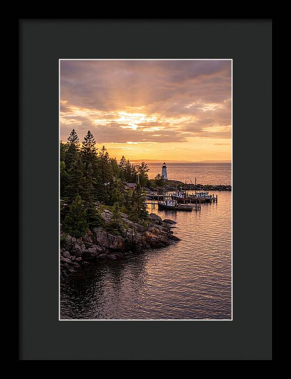 Tettegouche Harbor Sunset