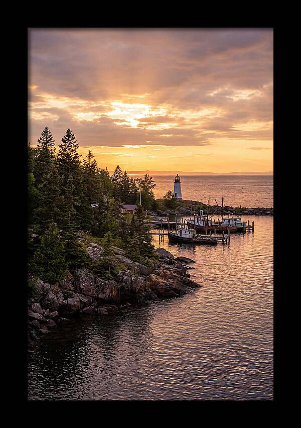 Tettegouche Harbor Sunset
