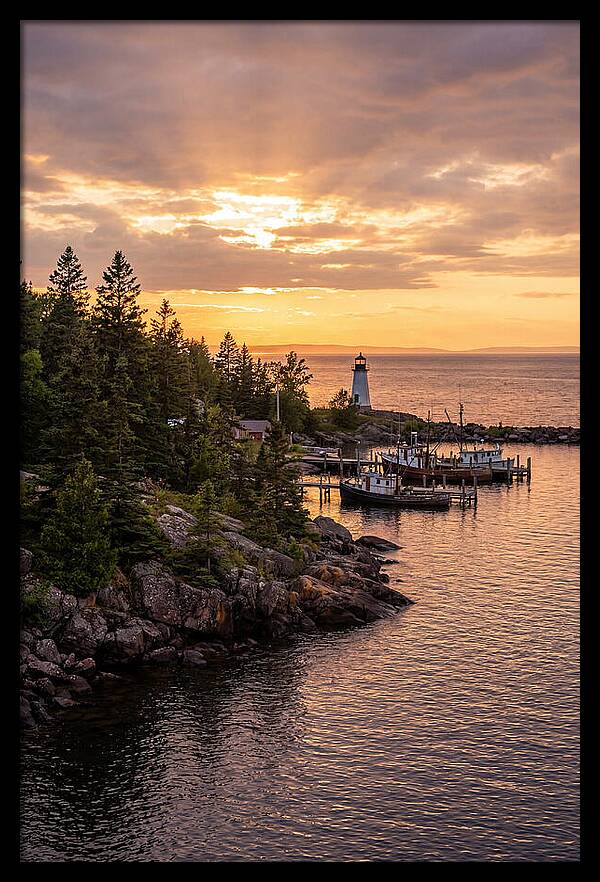 Tettegouche Harbor Sunset