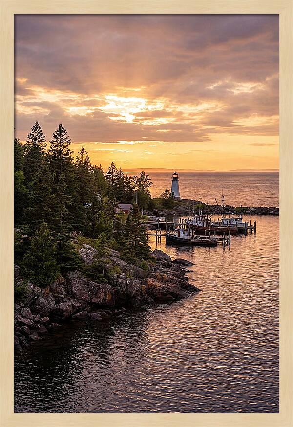 Tettegouche Harbor Sunset