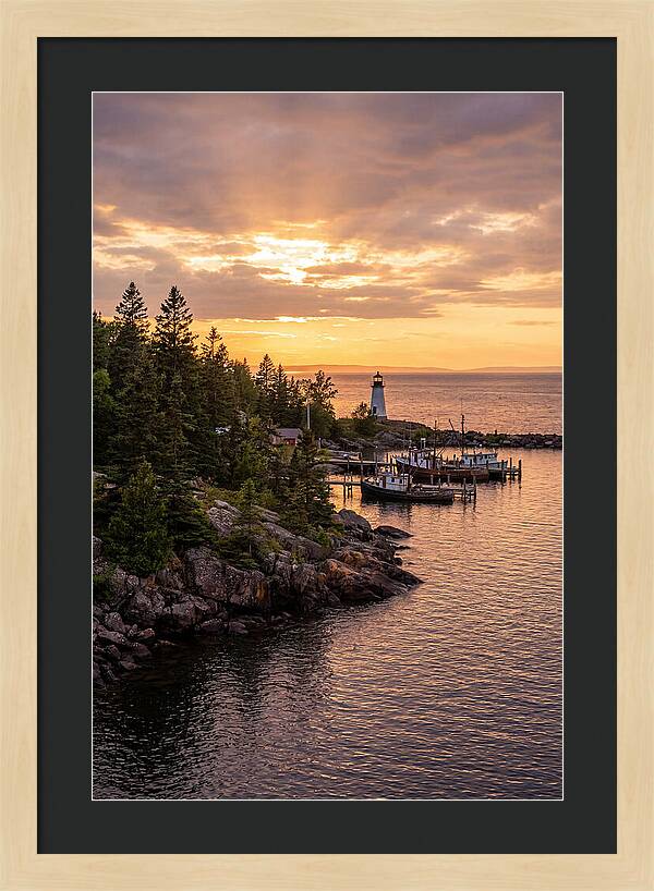 Tettegouche Harbor Sunset