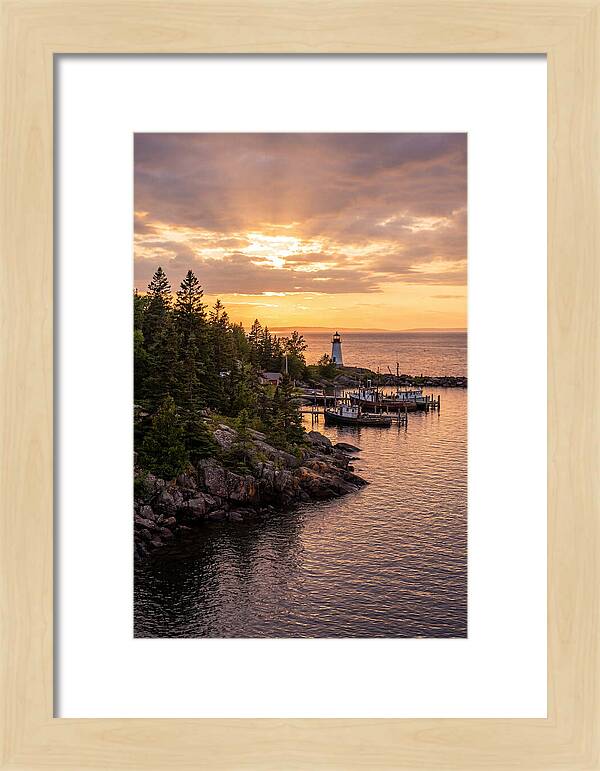 Tettegouche Harbor Sunset