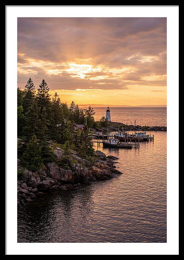 Tettegouche Harbor Sunset