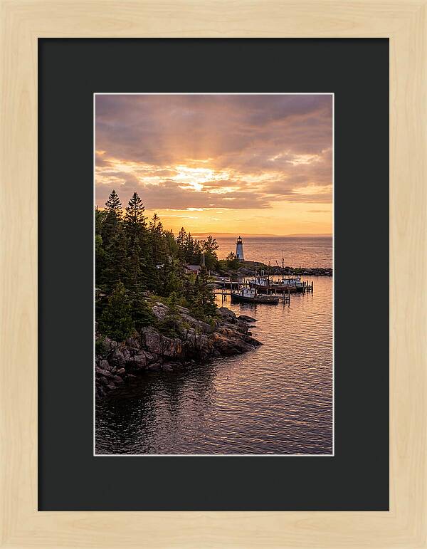 Tettegouche Harbor Sunset