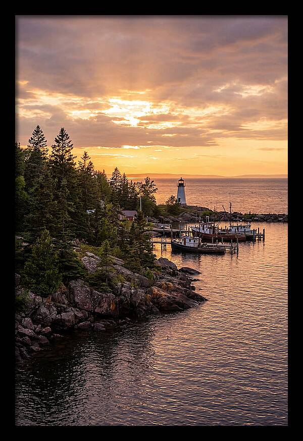 Tettegouche Harbor Sunset