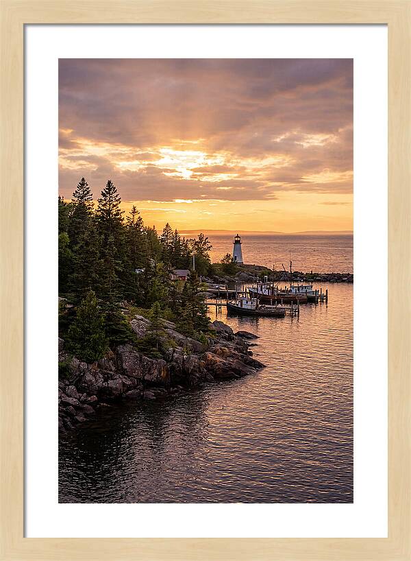 Tettegouche Harbor Sunset
