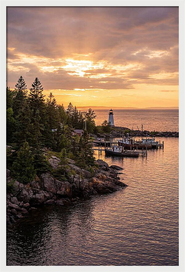 Tettegouche Harbor Sunset