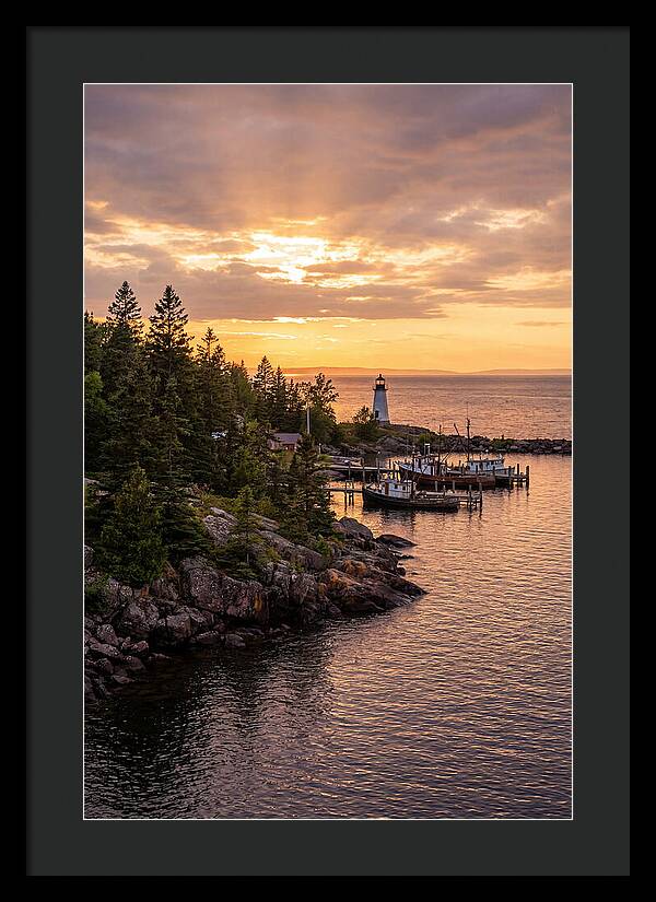 Tettegouche Harbor Sunset
