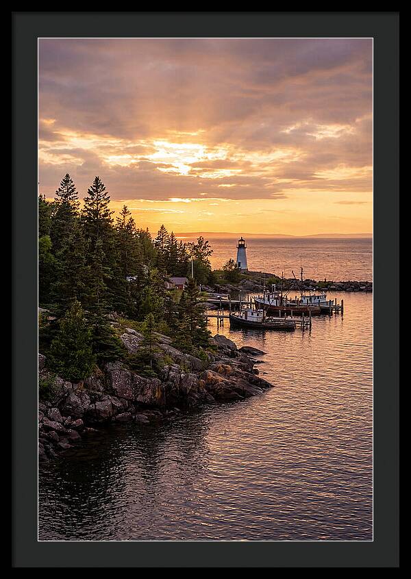 Tettegouche Harbor Sunset