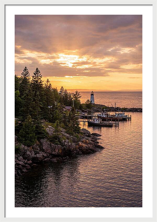 Tettegouche Harbor Sunset