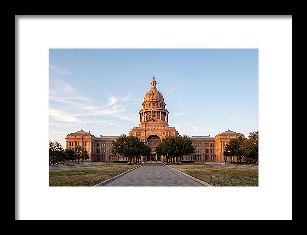 Texas State Capitol At Dusk