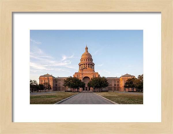 Texas State Capitol At Dusk