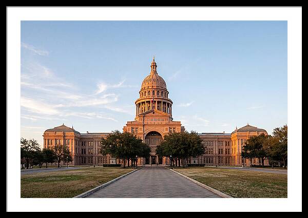 Texas State Capitol At Dusk