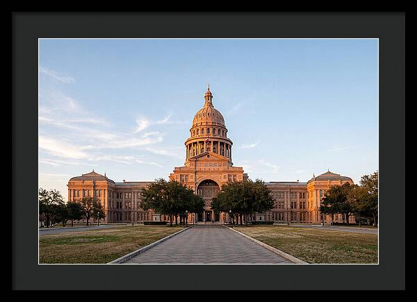 Texas State Capitol At Dusk