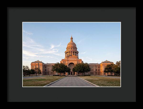Texas State Capitol At Dusk