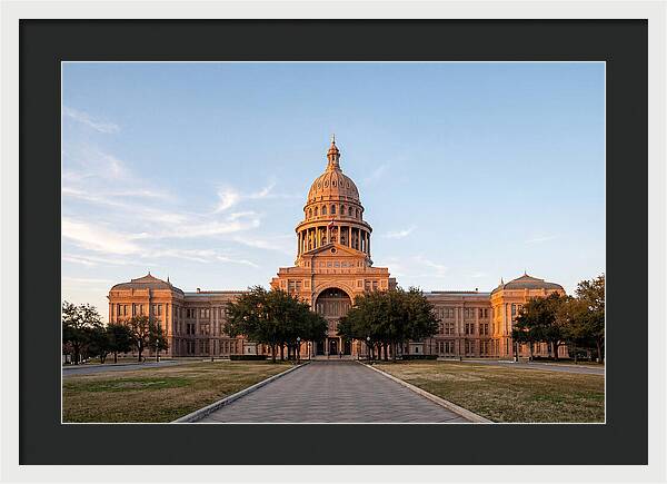 Texas State Capitol At Dusk