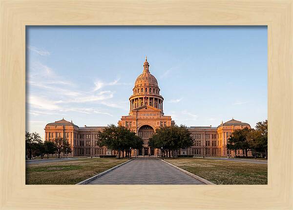 Texas State Capitol At Dusk