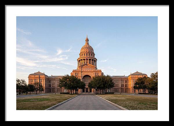 Texas State Capitol At Dusk