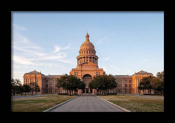 Texas State Capitol At Dusk