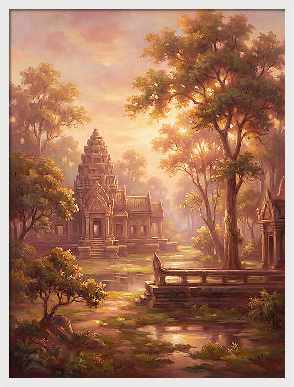 Thai Temple Landscape