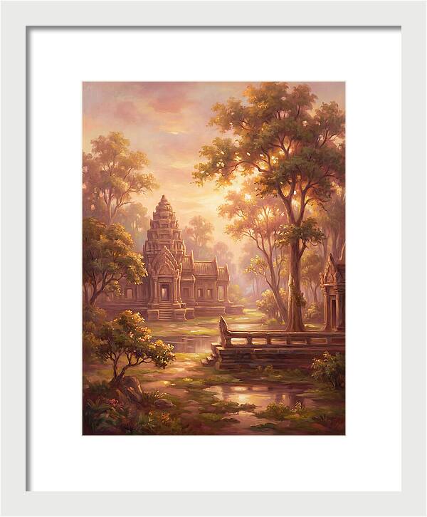 Thai Temple Landscape