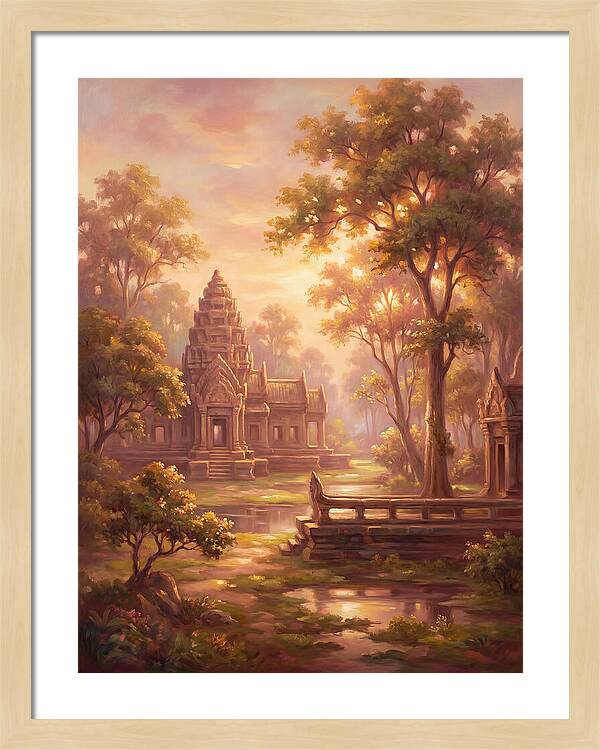 Thai Temple Landscape