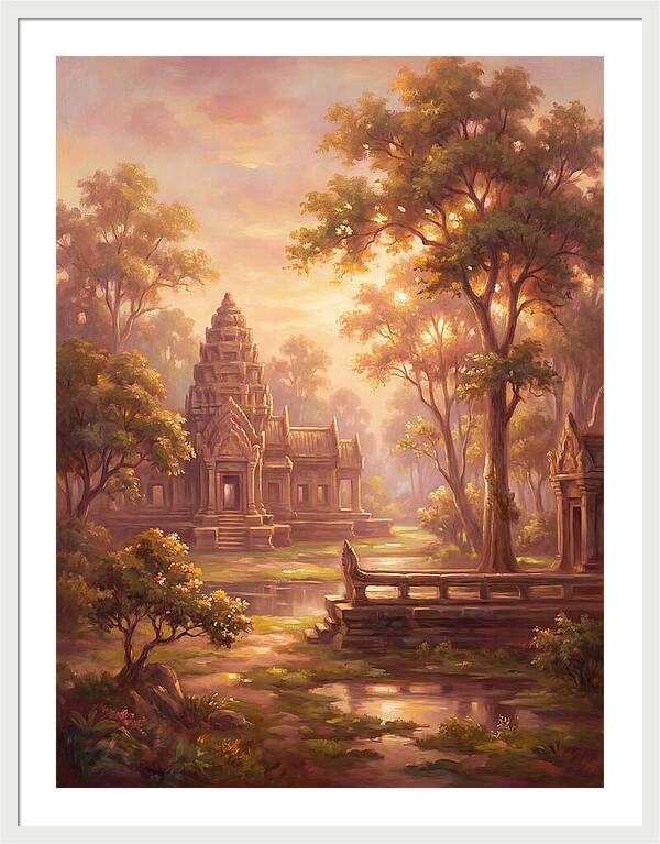Thai Temple Landscape