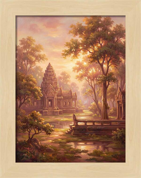 Thai Temple Landscape