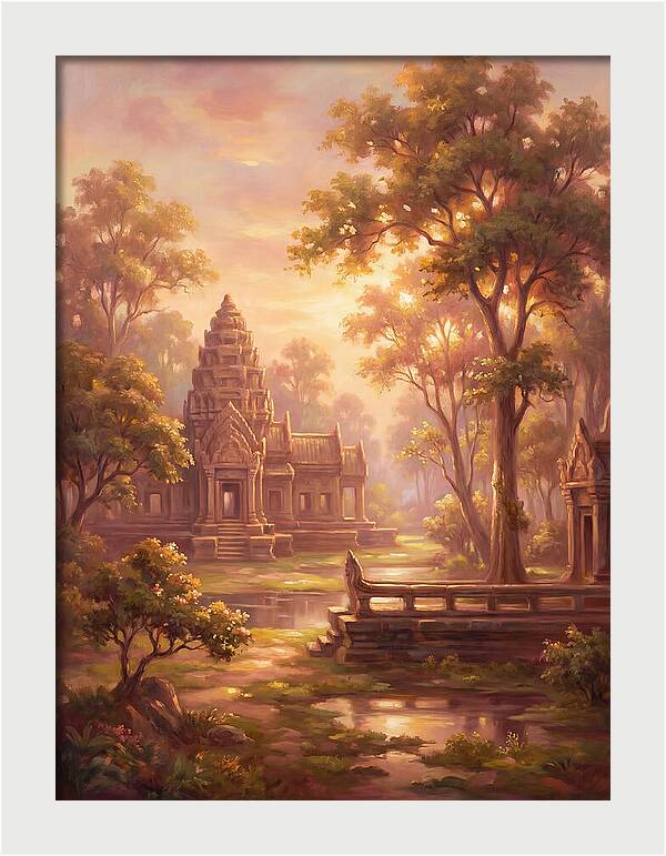 Thai Temple Landscape