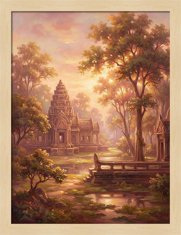 Thai Temple Landscape