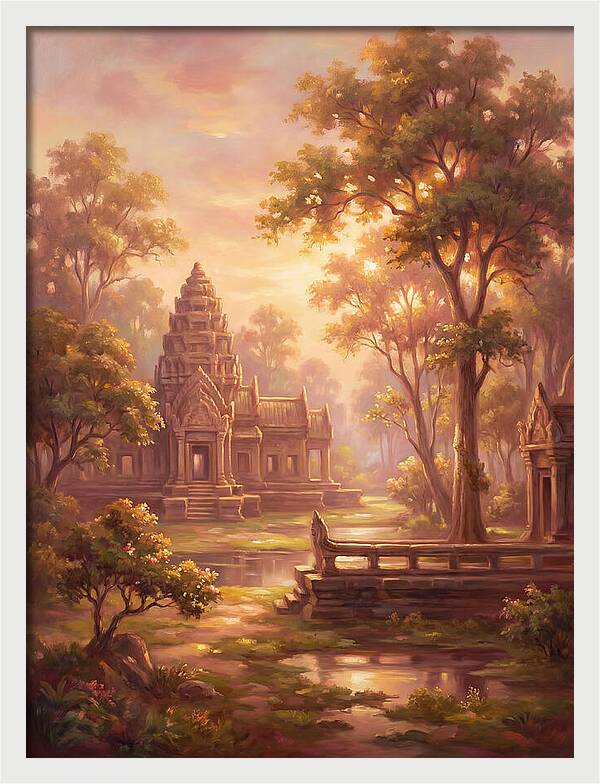 Thai Temple Landscape
