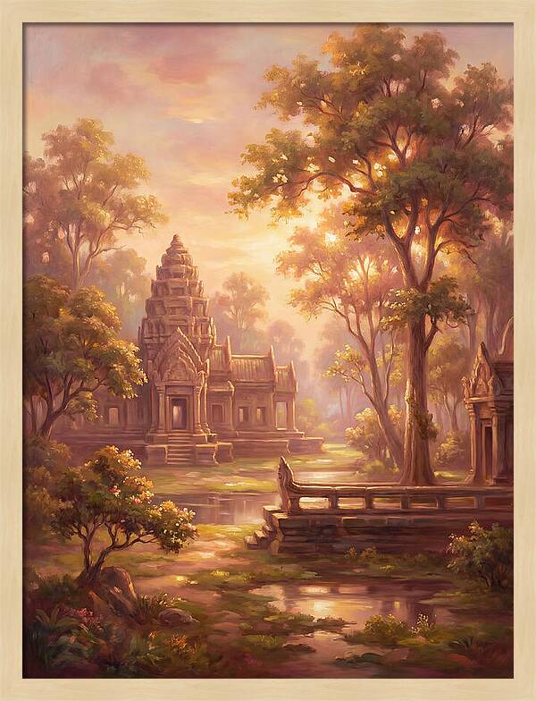 Thai Temple Landscape