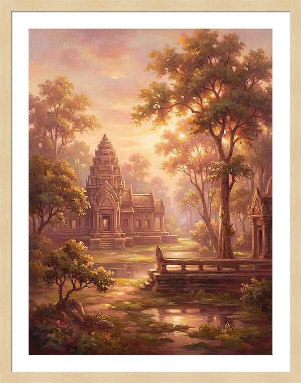 Thai Temple Landscape