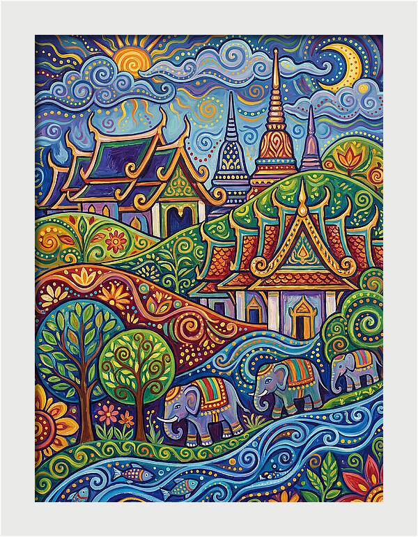 Thai Temple Serenity