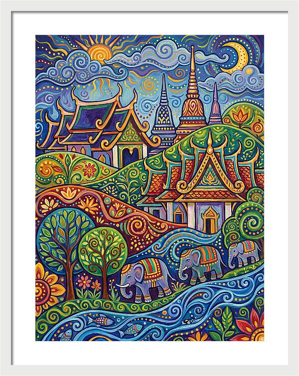 Thai Temple Serenity