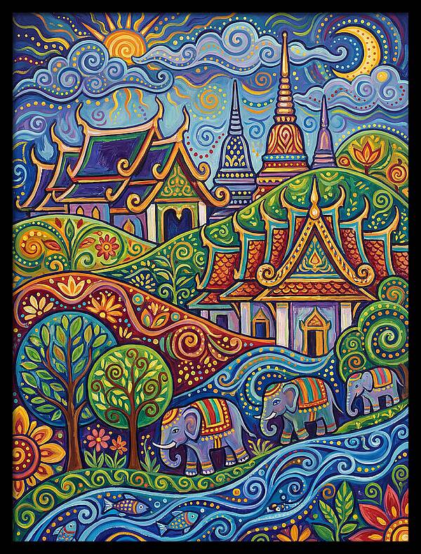 Thai Temple Serenity