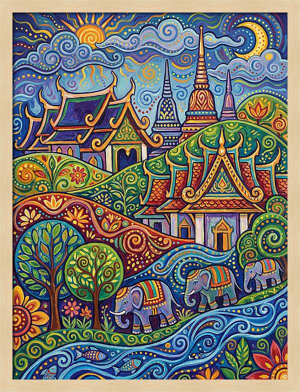 Thai Temple Serenity