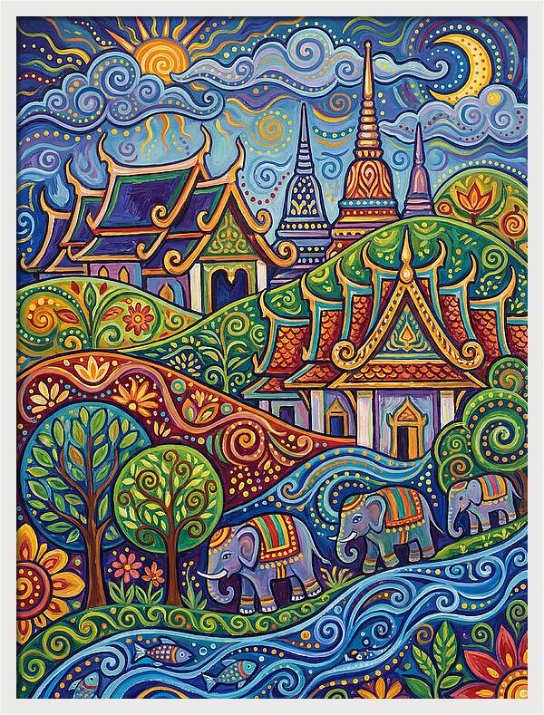Thai Temple Serenity