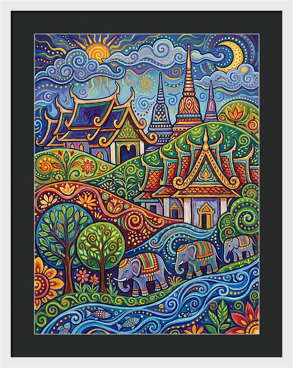 Thai Temple Serenity