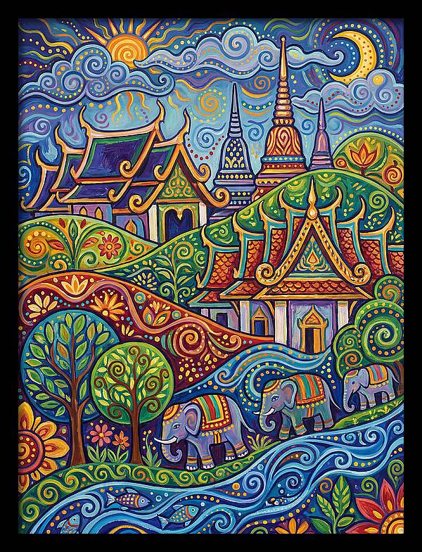 Thai Temple Serenity