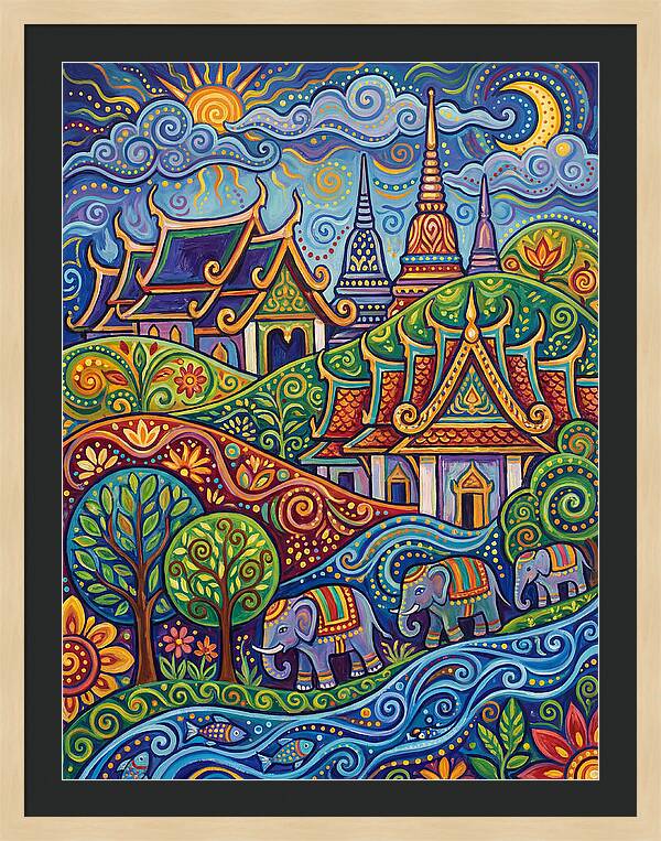 Thai Temple Serenity