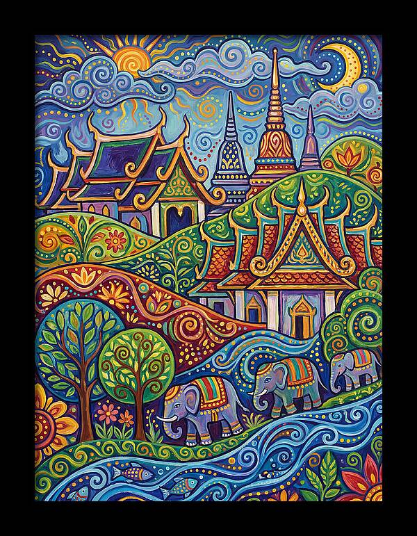 Thai Temple Serenity